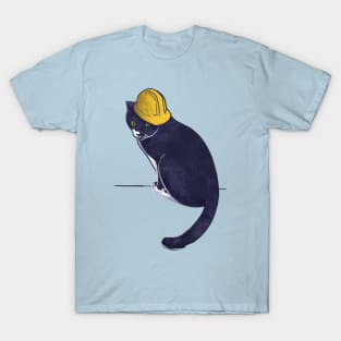 Construction Cat T-Shirt